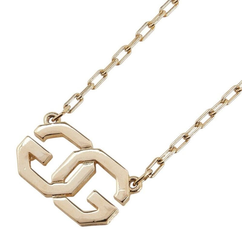 Givenchy GG Logo Plated Necklace Gold
